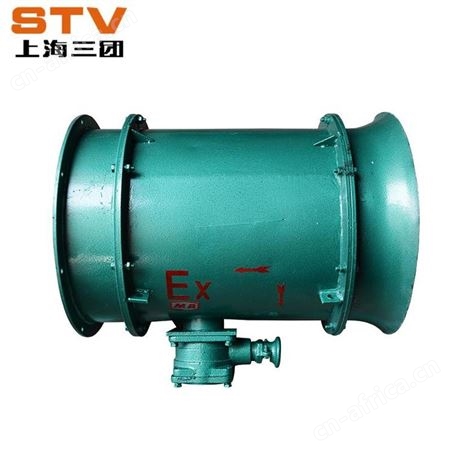 YBT/FBY-22KW矿用隔爆轴流式局部通风机YBT62-2防爆排风机三团