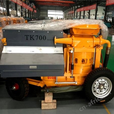 TK700湿喷机 PZ6混凝土喷射机 边坡支护喷浆机