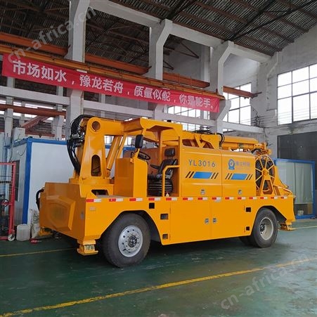 工程底盘湿喷台车 机械手湿喷机 隧道湿喷机械手