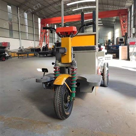 豫龙建筑工地电动运砖车 自动装卸背砖机 电动叉砖搬运车