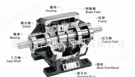 TJ-POA-2.5Kg内藏式电磁离合刹车组 沈阳厂家电磁离合器制动器