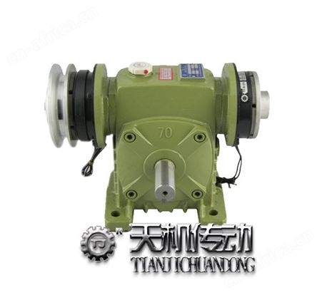 现货  WPS-80型单段蜗轮蜗杆减速机附离合刹车  中国台湾天机牌