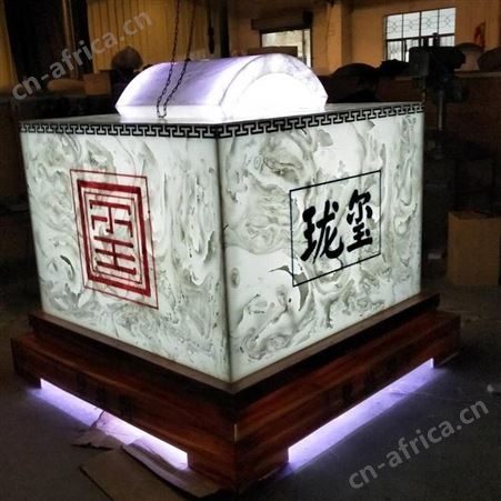 人造透光石户外仿云石工程灯定制双庆公园景区小区商业街市政亮化景观灯具