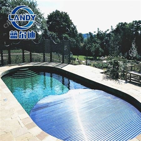 蓝尔迪泳池自动电动盖 安全保温盖 使用简单方便美观