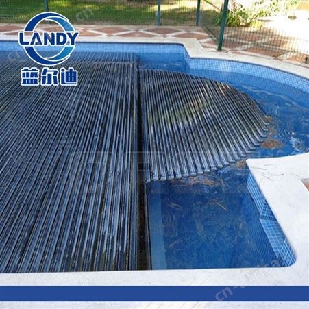 蓝尔迪泳池自动电动盖 安全保温盖 使用简单方便美观