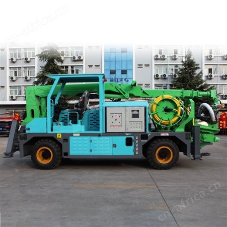 耿力GHP3015E工程混凝土湿喷台车 机械臂隧道基坑护坡 湿式喷浆机