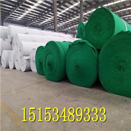 聚酯防尘布 绿色土工布 土工防尘布  防尘网的土工布