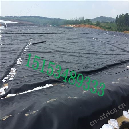 HDPE土工膜 沼气池垃圾填埋场渗滤液调节池加盖防臭施工 施工热线