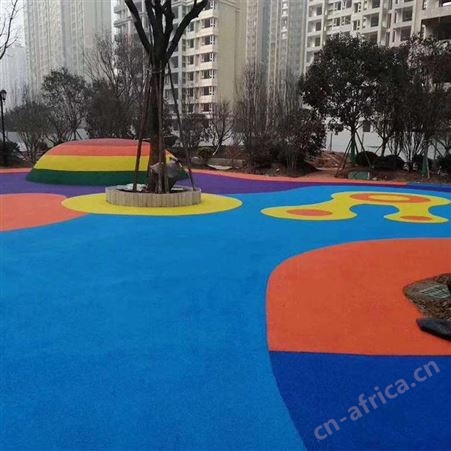 厦门塑胶跑道材料地胶硅PU篮球场学校操场幼儿园EPDM橡胶颗粒