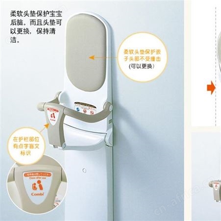 日本进口康贝COMBI婴儿尿布台护理台卫生间换尿布台换衣台