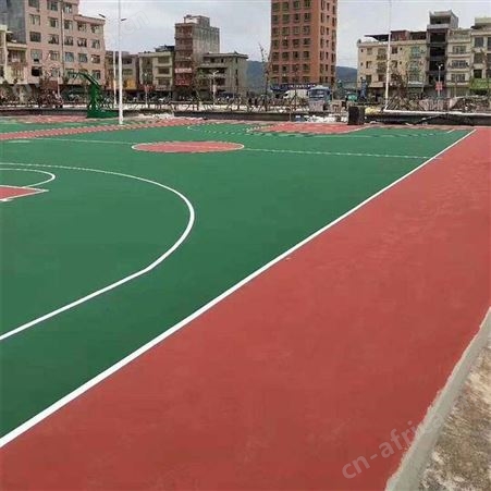 长沙13mm学校运动体育场塑胶跑道地面材料 环保型幼儿园跑道厂家