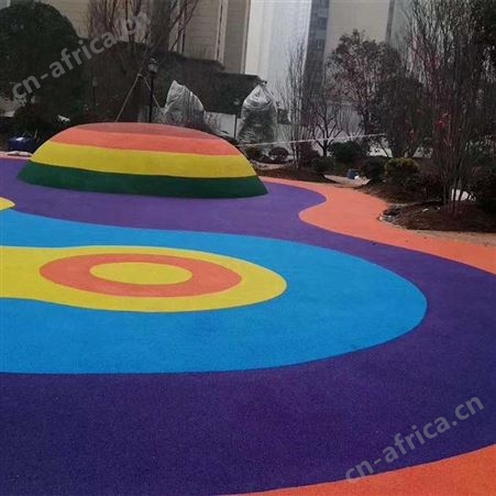 厦门塑胶跑道材料地胶硅PU篮球场学校操场幼儿园EPDM橡胶颗粒