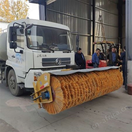 装载式扫雪机 滚筒扫雪机 安装方便 斜角清扫器