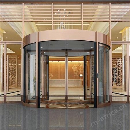 厦门酒店商场旋转门厂家定制自动门地弹门两翼三翼四翼旋转门