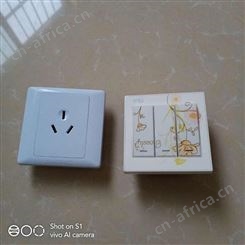 上海一东注塑墙面装饰板订制塑料电源插座收纳盒开模设计插座开孔器