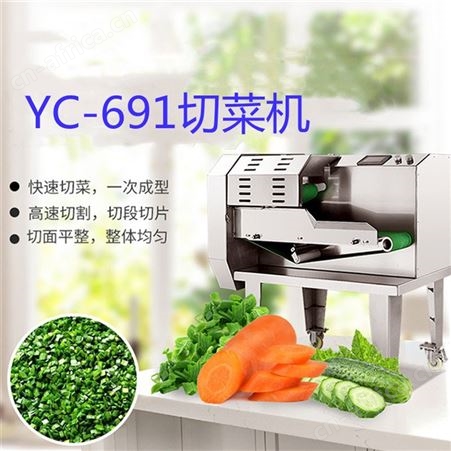 商用切菜机多功能切白菜切莲藕片双头切蔬菜机器