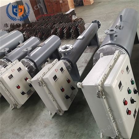 30kW大型管道加热器、电热管道加热器