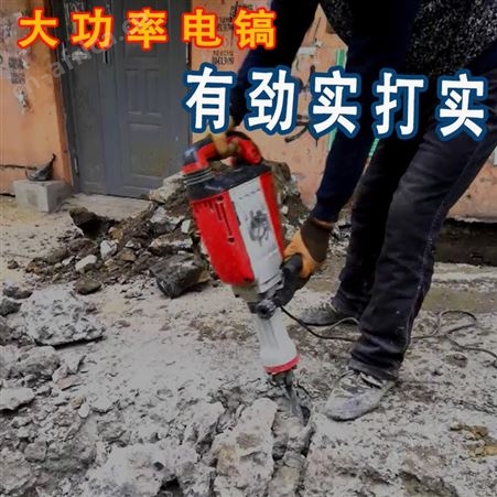 电镐单用电搞大功率工业级混凝土电风镐重型工程拆墙工具大电镐