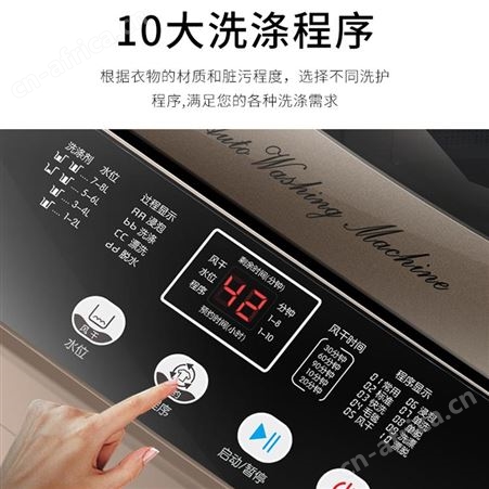 扬子XQB85-5155洗衣机家用小型全自动洗脱一体租房宿舍波轮10公斤
