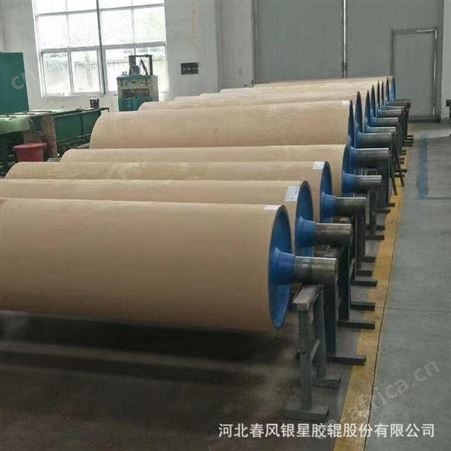挤干辊 工业胶辊 耐磨橡胶辊 河北春风银星 胶辊定做