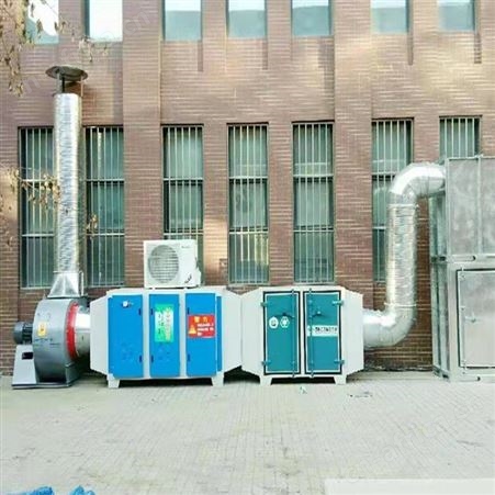 空气净化设备 活性炭+UV光氧设备 二级活性炭设备供应