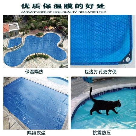 山东泳池设备厂家 游泳池保温膜 盖布 泳池保温膜 泳之泉可定制批发