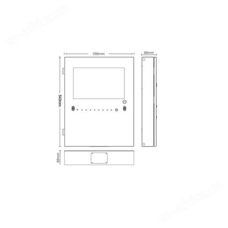 敏华A型集电集控疏散指示系统应急照明应急灯具立柜式/壁挂式控制器M-C-1/M-C-2