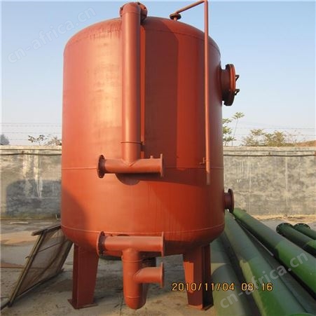远湖定制加工不锈钢 污水处理过滤器 机械过滤器 多介质过滤器