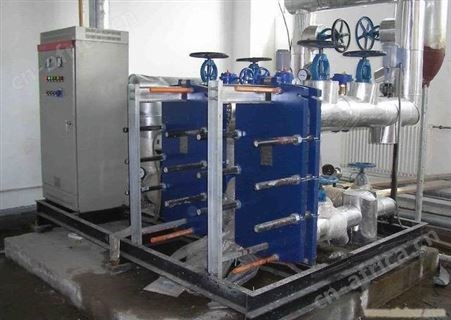 石家庄热交换站设备施工  石家庄热水锅炉安装  平山热水锅炉管路施工