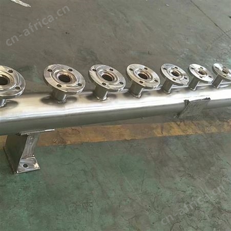 分集水器 集水器厂家 远湖锅炉房分集水器 不锈钢地暖分集水器