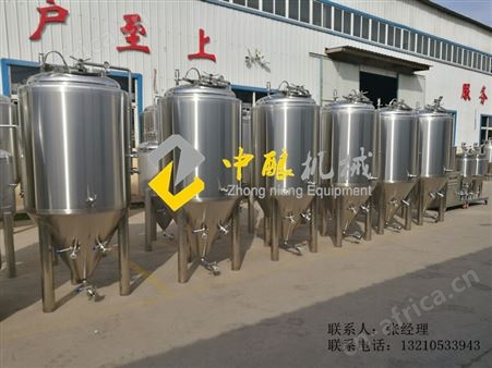 中酿2017新款300L精酿啤酒厂设备