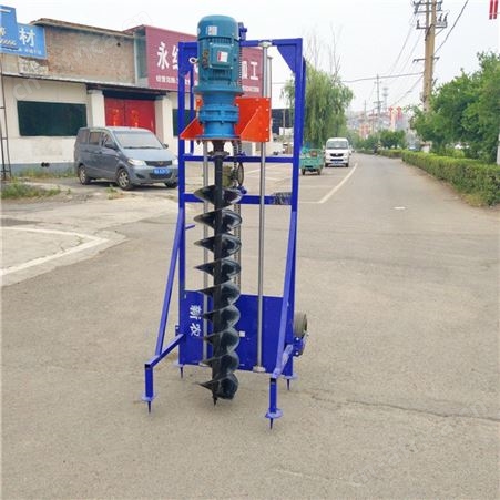 房屋基础电动打桩机 可两用横向钻孔取土设备