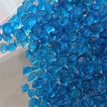 厂家供应 彩色造景喷砂玻璃砂 染色玻璃砂