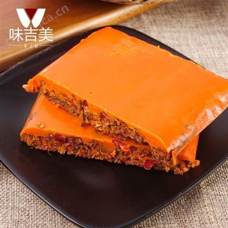 味吉美小龙坎味型火锅底料  重庆老火锅底料批发商