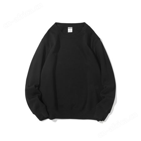 秋冬新品摇粒绒圆领卫衣通款纯色卫衣定制工作服文化衫定做LOGO