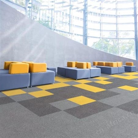 地毯 上门安装 深圳办公地毯 PVC方块地毯现货 深圳海纳装饰