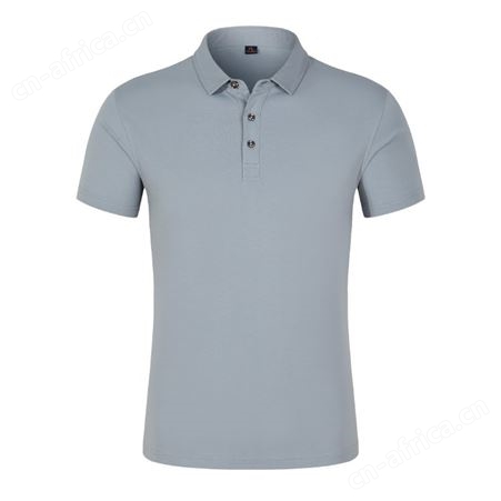 平纹短袖翻领POLO衫T恤工作服定制50支双纱广告衫企业服装