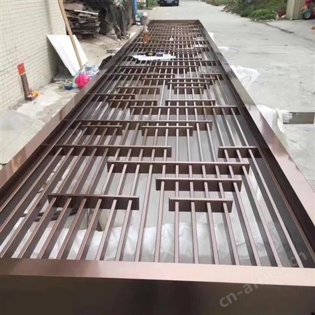中式古典艺术摆件--不锈钢屏风隔断装饰  304不锈钢耐腐蚀屏风