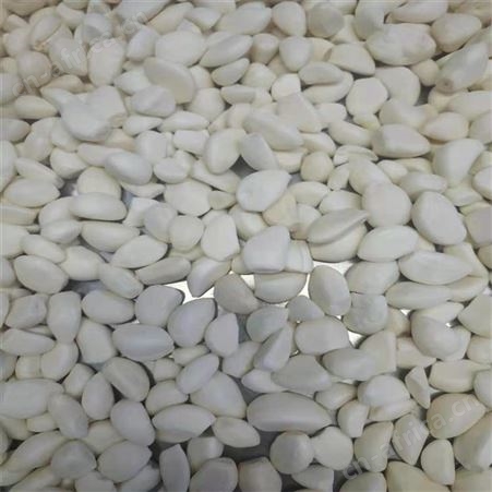 成品蒜丁蒜块 餐厅常用速冻蒜丁佐料 新鲜蒜瓣加工价格合理 绿拓食品