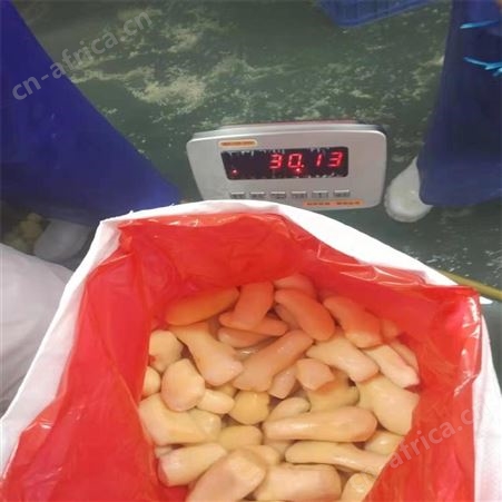 新鲜生姜 去皮即食姜块速冻果蔬食品加工厂直发 绿拓食品