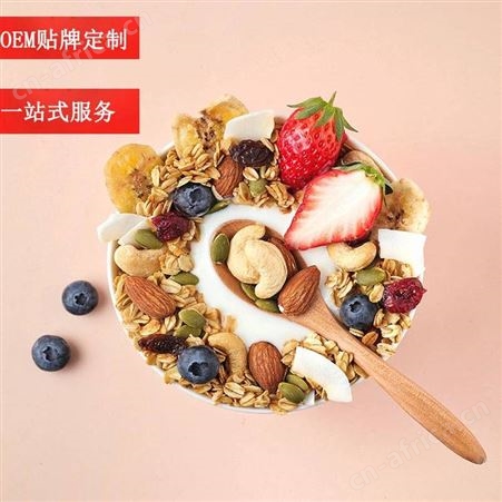 水果坚果燕麦脆 每日坚果燕麦 贴牌定制