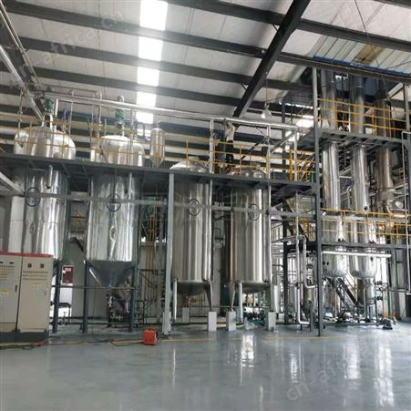 大中型动物油精炼设备 新乡天圆 牛油精炼成套设备 