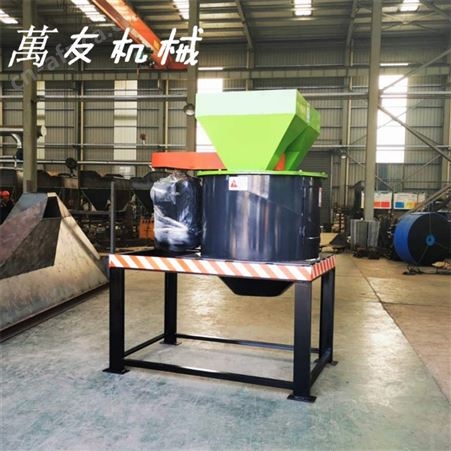 萬友发酵猪粪鸡粪立式粉碎机牛羊粪有机肥加工型号齐全整机质保