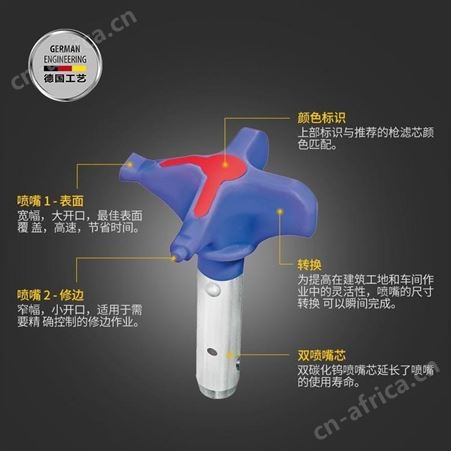 瓦格纳双速无气喷嘴