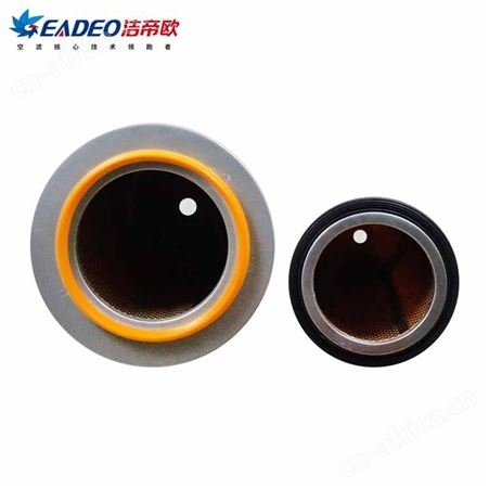 洁帝欧K-2841铁盖带沿空气滤清器 适配新德龙M3000、悍威工程机械、客车、搅拌车