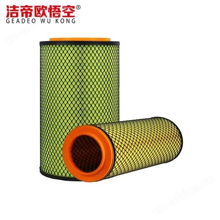 洁帝欧悟空 空气滤芯K2337铁盖毡芯适配于金龙客车/五吨王
