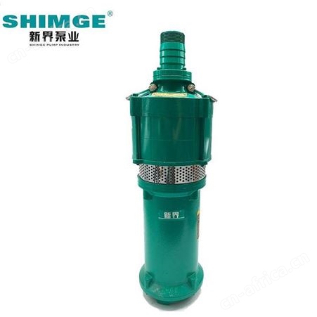 SHIMGE新界干式潜水电泵QD15-20/2-1.5J民用220V排水泵