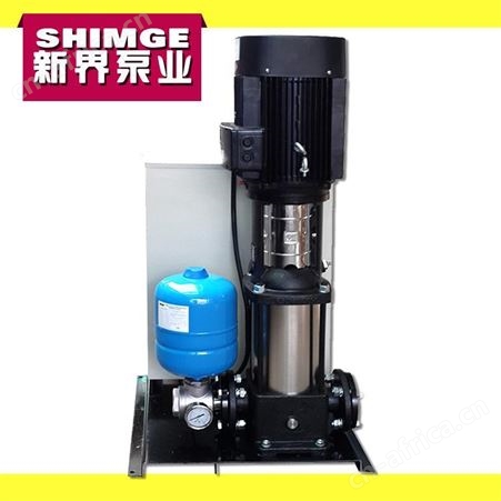 新界变频泵立式不锈钢BLT8-14高扬程5.5kw全自动恒压供水系统