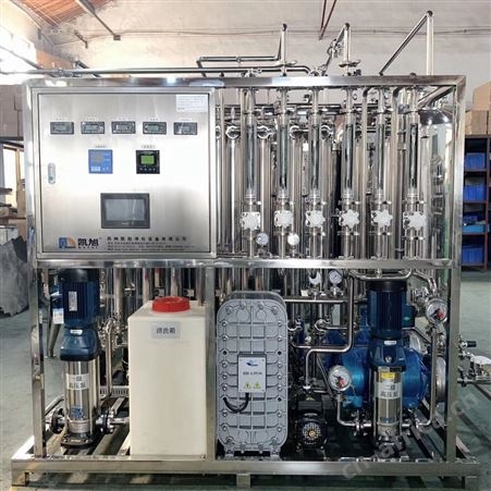 KX2-500凯旭二级反渗透+EDI纯化水设备 GMP纯化水KX2-500