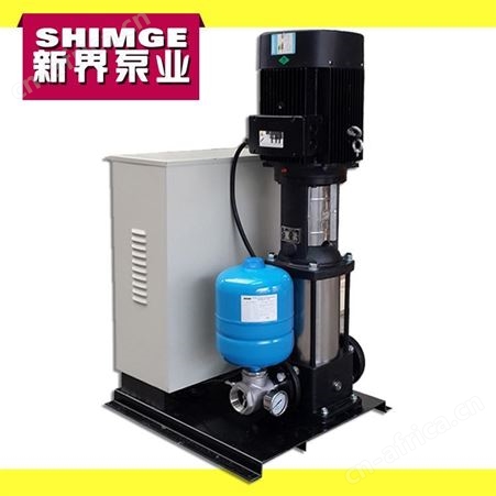 新界变频泵立式不锈钢BLT8-14高扬程5.5kw全自动恒压供水系统